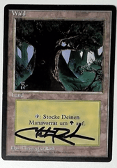 V1170: Forest/Wald: MP: 1994: German: Signed/Autographed: Christopher Rush: Black